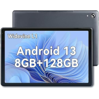 HotLight Tablet 10 Zoll, Android 13 Go Tablet PC, 8GB RAM 128GB ROM(1TB TF), Octa-Core Processori, Bluetooth5.0, 5MP + 8